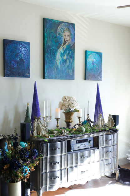 Triptychc: Iris of the Night, Iris of the Day, and Iris of the World