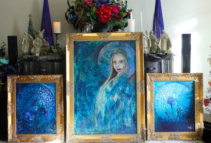 Triptychc: Iris of the Night, Iris of the Day, and Iris of the World