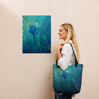 Tote bag- Iris of the Night